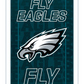 PHILADELPHIA EAGLES RECTANGLE NEOLITE LED WALL DECOR