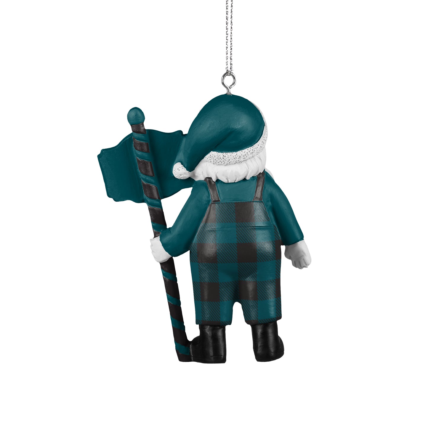 PHILADELPHIA EAGLES SANTA OVERALLS ORNAMENT