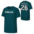 PHILADELPHIA EAGLES SAQUON BARKLEY YOUTH OUTERSTUFF NAME NUMBER T-SHIRT - GREEN