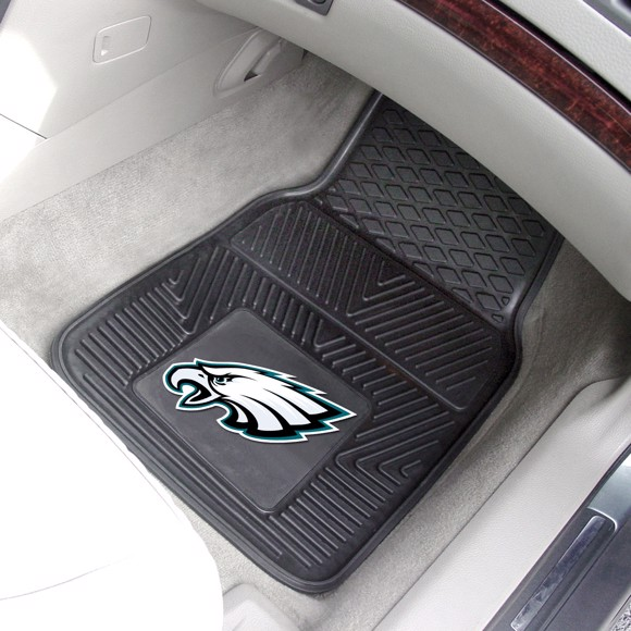 PHILADELPHIA EAGLES VINYL CAR MAT SET