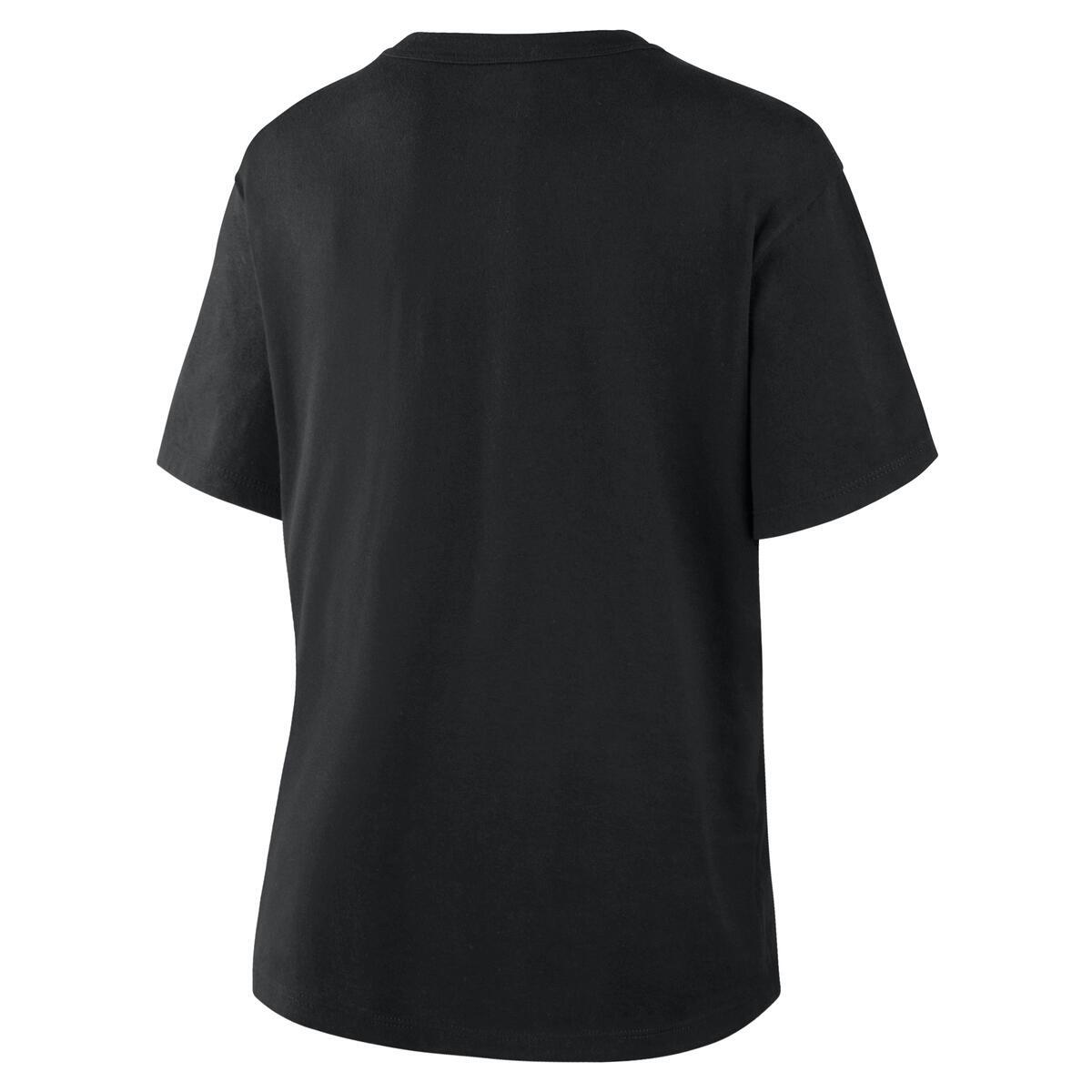 PHILADELPHIA EAGLES WOMEN'S DOWN BY CONTACT T-SHIRT - BLACK