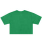 PHILADELPHIA EAGLES WOMEN'S FOIL CROP T-SHIRT