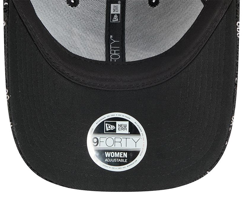 PHILADELPHIA EAGLES WOMEN'S SEQUIN 9FORTY ADJUSTABLE HAT - BLACK