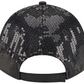 PHILADELPHIA EAGLES WOMEN'S SEQUIN 9FORTY ADJUSTABLE HAT - BLACK
