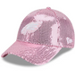 PHILADELPHIA EAGLES WOMEN'S SEQUIN 9FORTY ADJUSTABLE HAT - PINK