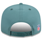 PHILADELPHIA EAGLES YOUTH 2025 NFL SIDELINE 9FIFTY SPLIT SNAPBACK HAT - GREEN