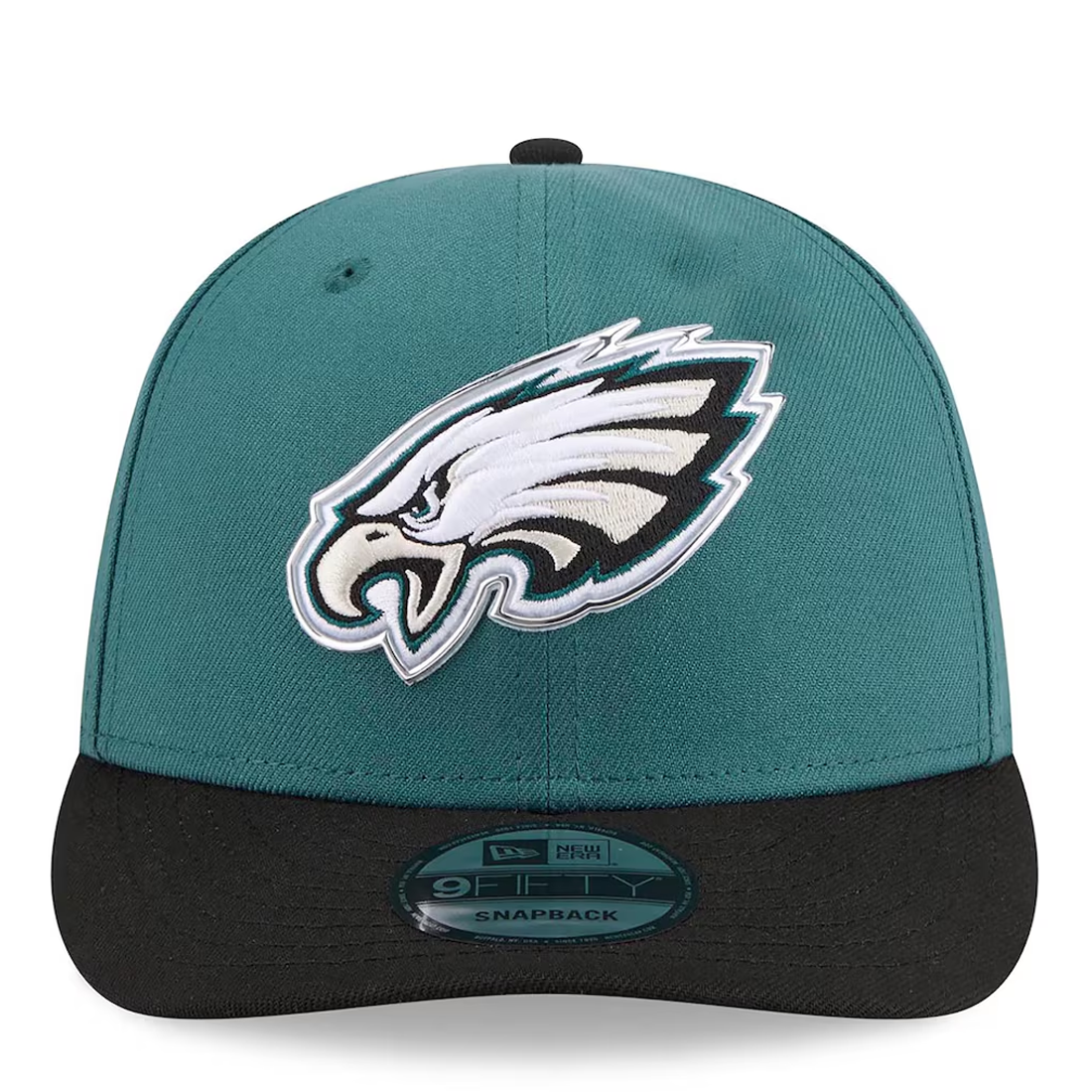 PHILADELPHIA EAGLES YOUTH 2026 NFL DRAFT 9FIFTY SNAPBACK HAT - GREEN/BLACK