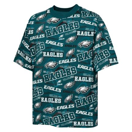 PHILADELPHIA EAGLES YOUTH OUTERSTUFF SHIFT T-SHIRT - GREEN
