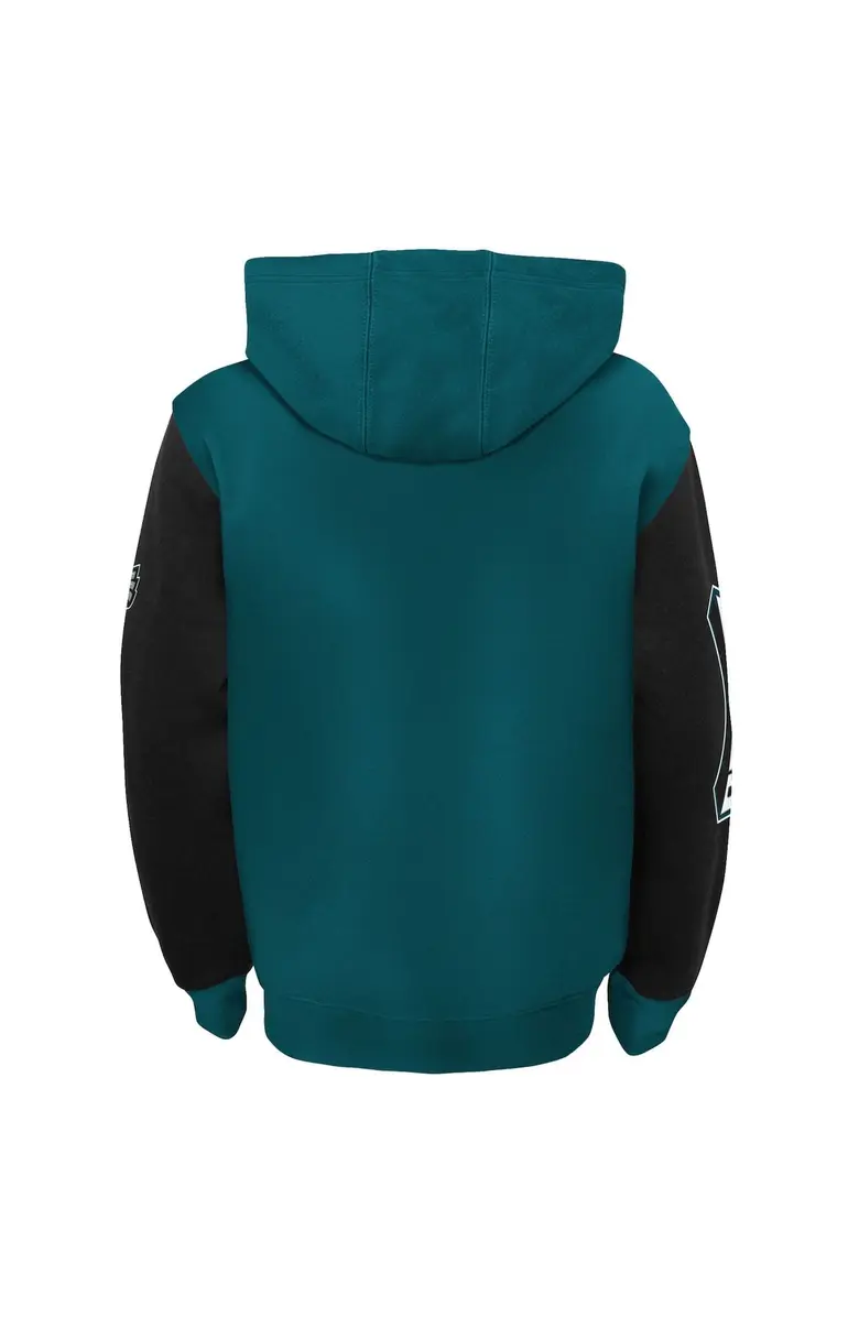 PHILADELPHIA EAGLES YOUTH POSTER BOARD FULL ZIP HOODED SWEATSHIRT