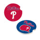 PHILADELPHIA PHILLIES 2-PIECE CAR COASTER SET