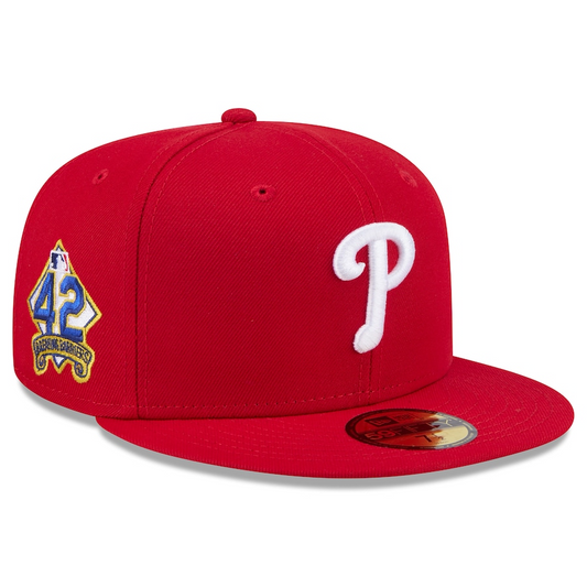 PHILADELPHIA PHILLIES 2025 MLB JACKIE ROBINSON DAY 59FIFTY FITTED - RED