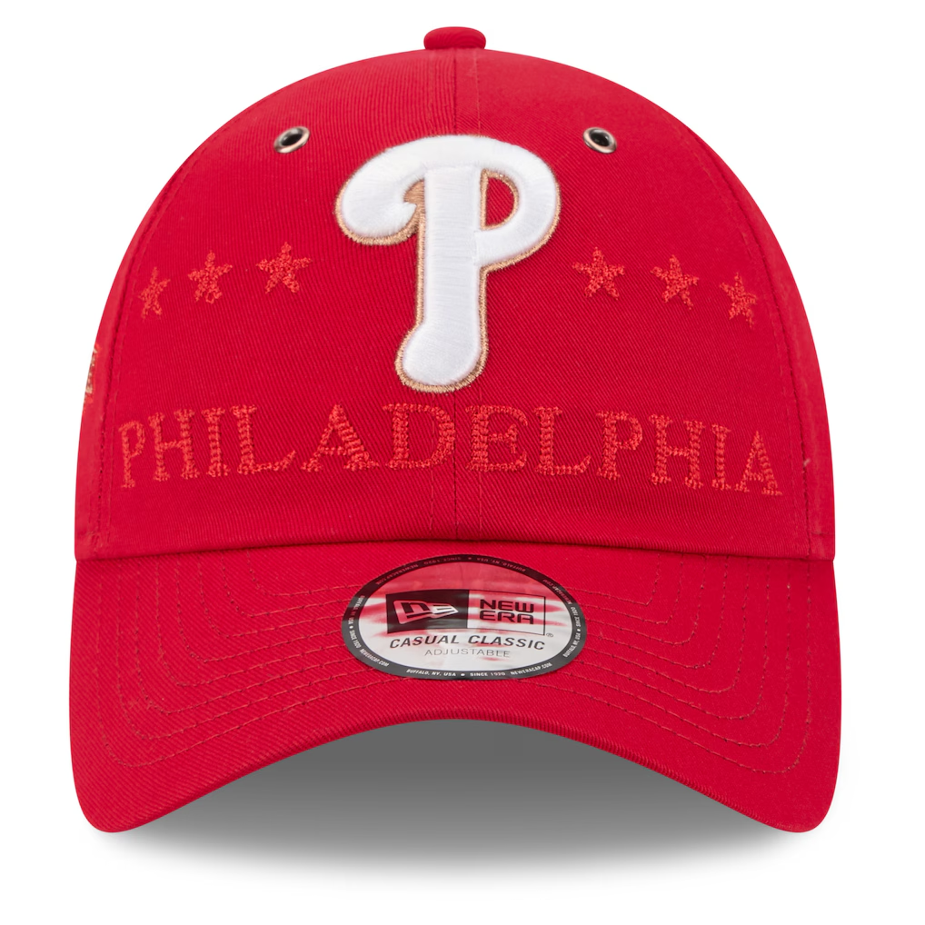 PHILADELPHIA PHILLIES 2026 MLB ALL-STAR GAME CASUAL CLASSIC ADJUSTABLE HAT - RED