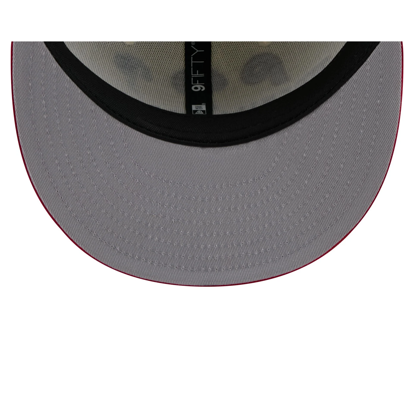 PHILADELPHIA PHILLIES ARCHIVE 9FIFTY SNAPBACK HAT - CHROME WHITE