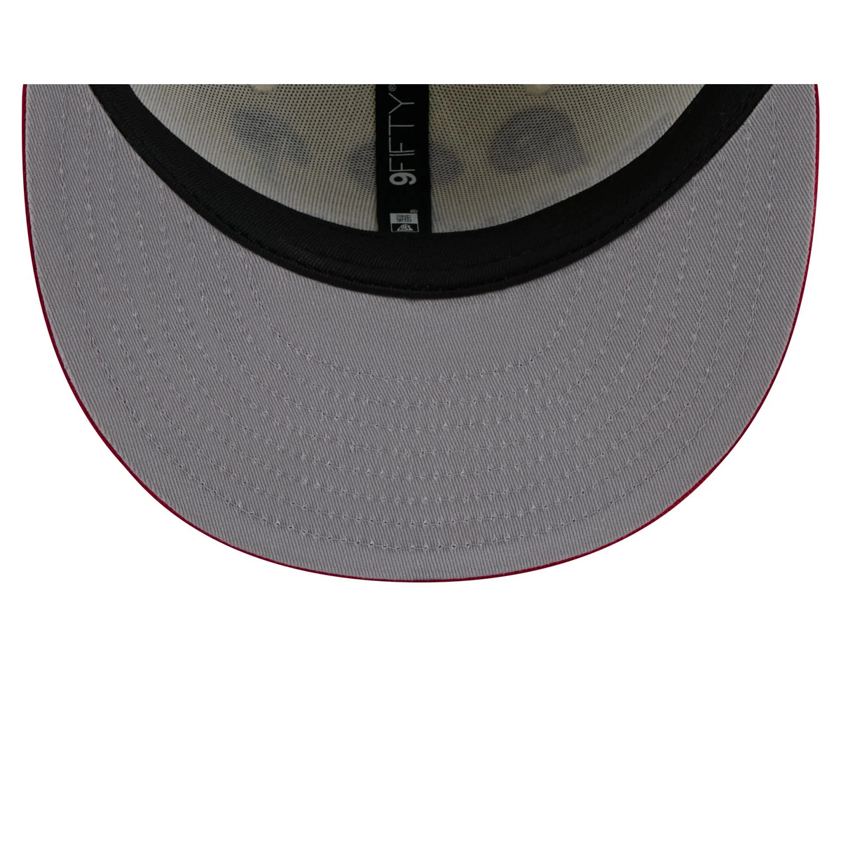 PHILADELPHIA PHILLIES ARCHIVE 9FIFTY SNAPBACK HAT - CHROME WHITE