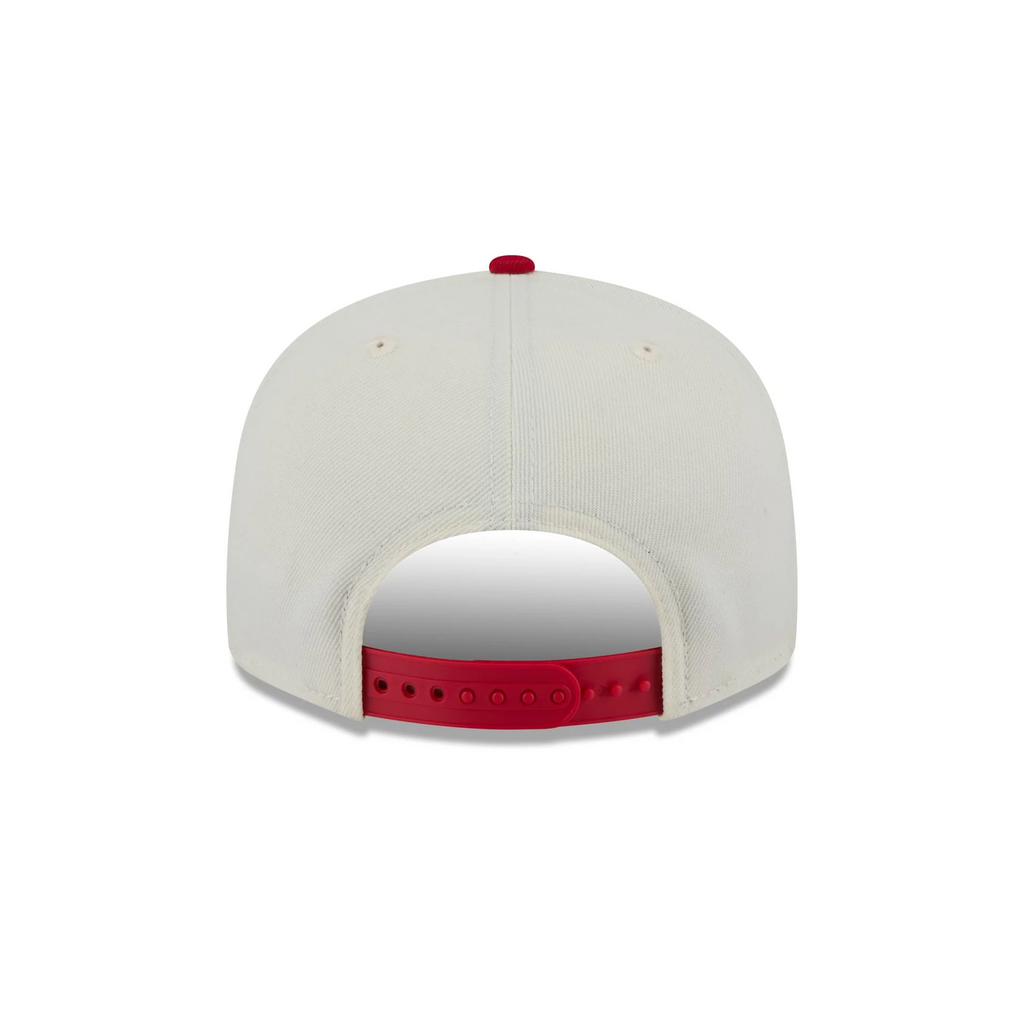 PHILADELPHIA PHILLIES ARCHIVE 9FIFTY SNAPBACK HAT - CHROME WHITE