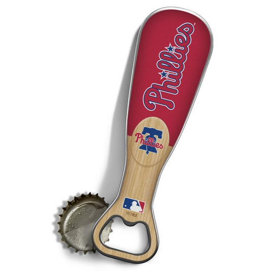 PHILADELPHIA PHILLIES BASEBALL BAT BOTTLE OPENER