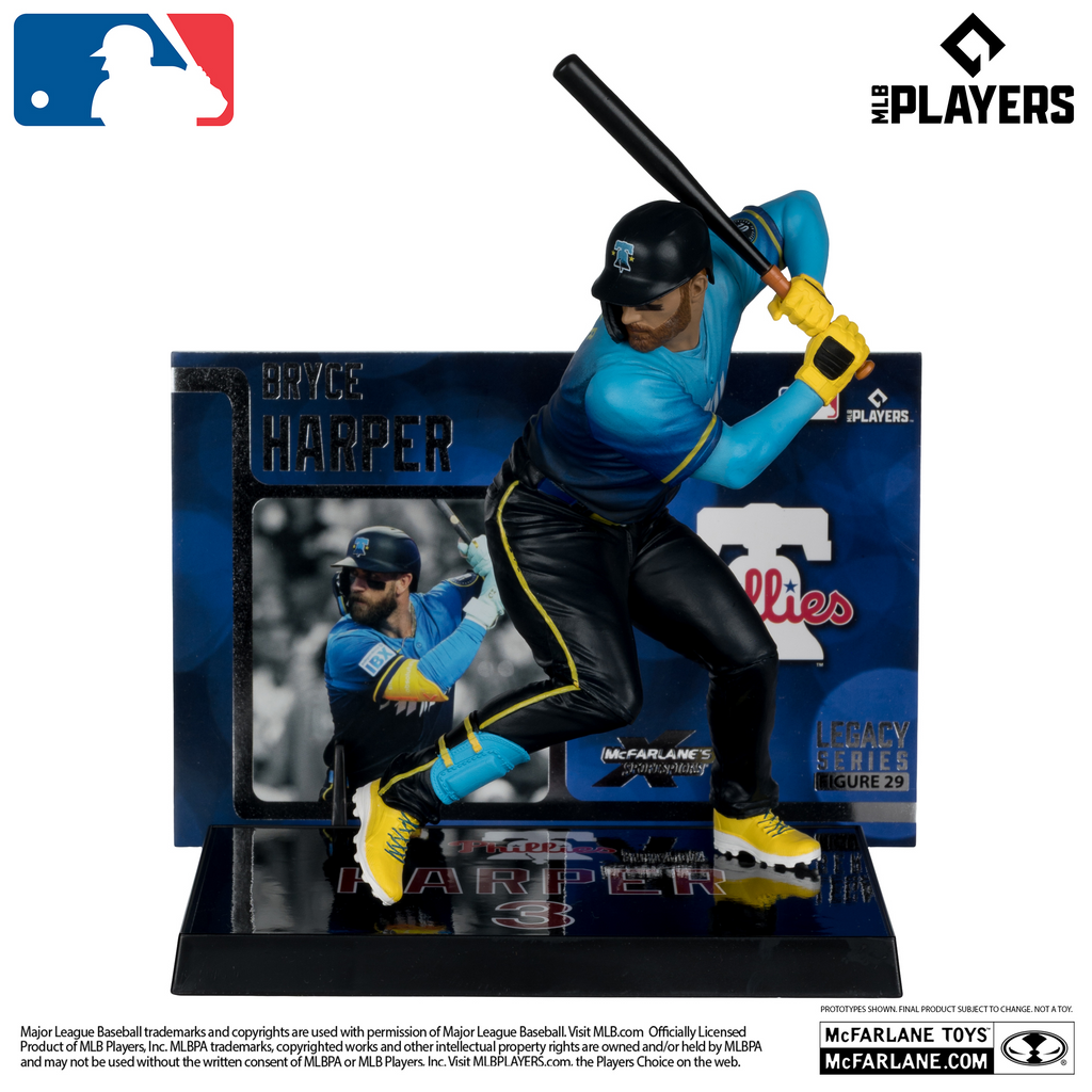 PHILADELPHIA PHILLIES BRYCE HARPER MLB LEGACY 7" MCFARLANE SPORTS PICK FIGURE