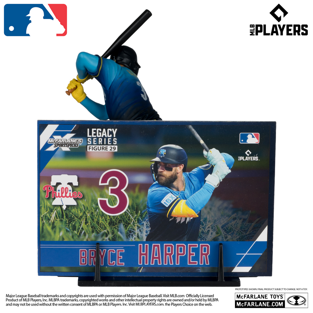 PHILADELPHIA PHILLIES BRYCE HARPER MLB LEGACY 7" MCFARLANE SPORTS PICK FIGURE