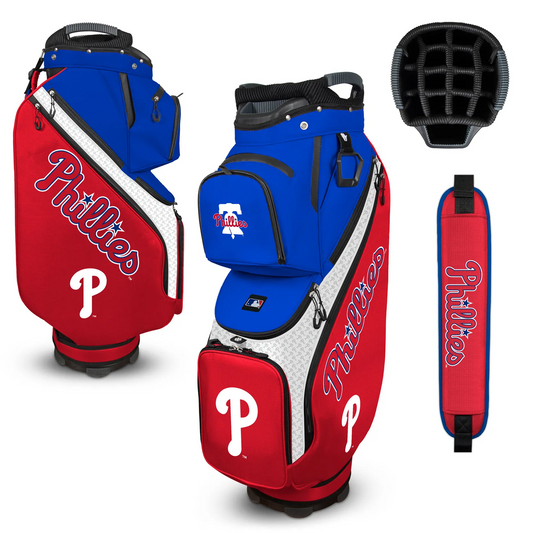 PHILADELPHIA PHILLIES CLUBHOUSE COOLER CART GOLF BAG 