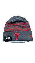 PHILADELPHIA PHILLIES CLUBHOUSE CUFFED SPORT KNIT - GRAPHITE