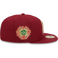 PHILADELPHIA PHILLIES LAUREL SIDEPATCH 59FIFTY FITTED HAT - MAROON