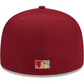 PHILADELPHIA PHILLIES LAUREL SIDEPATCH 59FIFTY FITTED HAT - MAROON