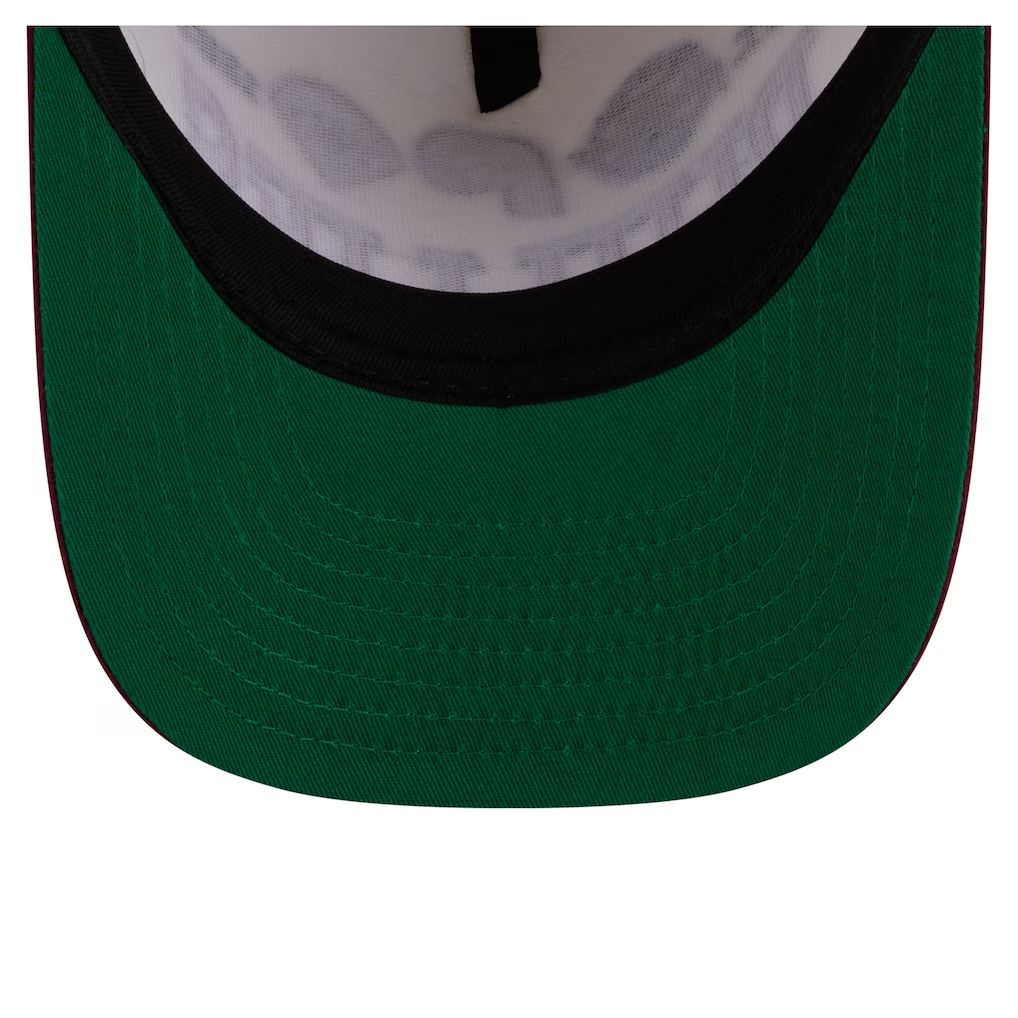 PHILADELPHIA PHILLIES NEW ERA TRI-HIT 9FIFTY A-FRAME SNAPBACK HAT - CHROME WHITE/RED
