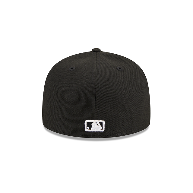 GORRA EQUIPADA 59FIFTY DE LA SERIE MUNDIAL 1980 CON PARCHE LATERAL DE LOS PHILLIES DE PHILADELPHIA - NEGRO/BLANCO