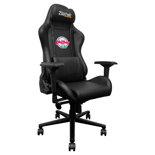 PHILADELPHIA PHILLIES XPRESSION PRO GAMING CHAIR WITH COOPERSTOWN LOGO