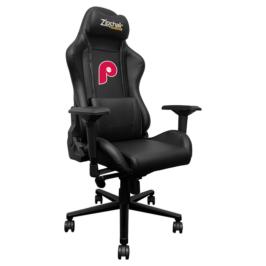 PHILADELPHIA PHILLIES XPRESSION PRO GAMING CHAIR WITH COOPERSTOWN SECONDARY LOGO