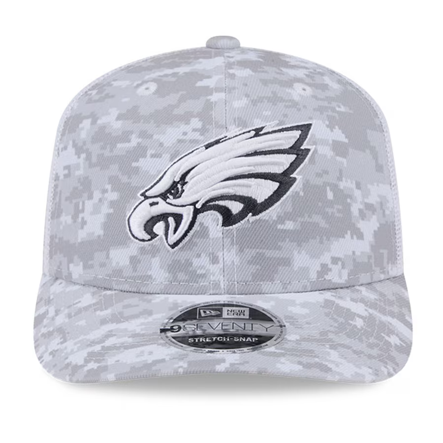 PHILADEPHIA EAGLES 2024 NFL SALUTE TO SERVICE 9SEVENTY STRETCH SNAPBAC JR S SPORTS