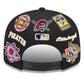 PITTSBURGH PIRATES ALL OVER PATCH 9FIFTY SNAPBACK HAT - BLACK