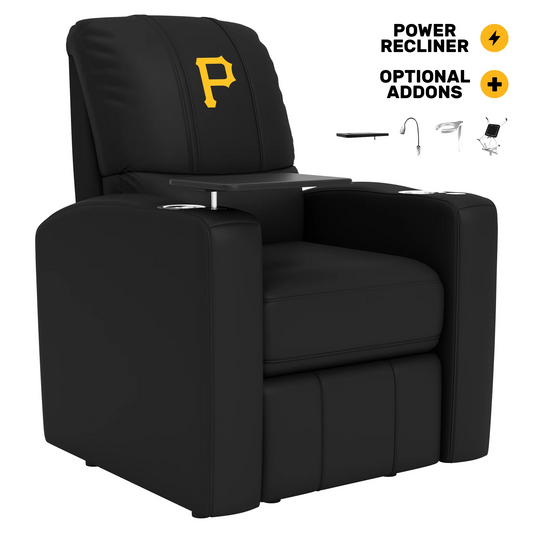 PITTSBURGH PIRATES STEALTH POWER RECLINER WITH SECONDARY LOGO