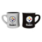 PITTSBURGH STEELERS 10OZ CERAMIC CUP 2-PIECE SET 