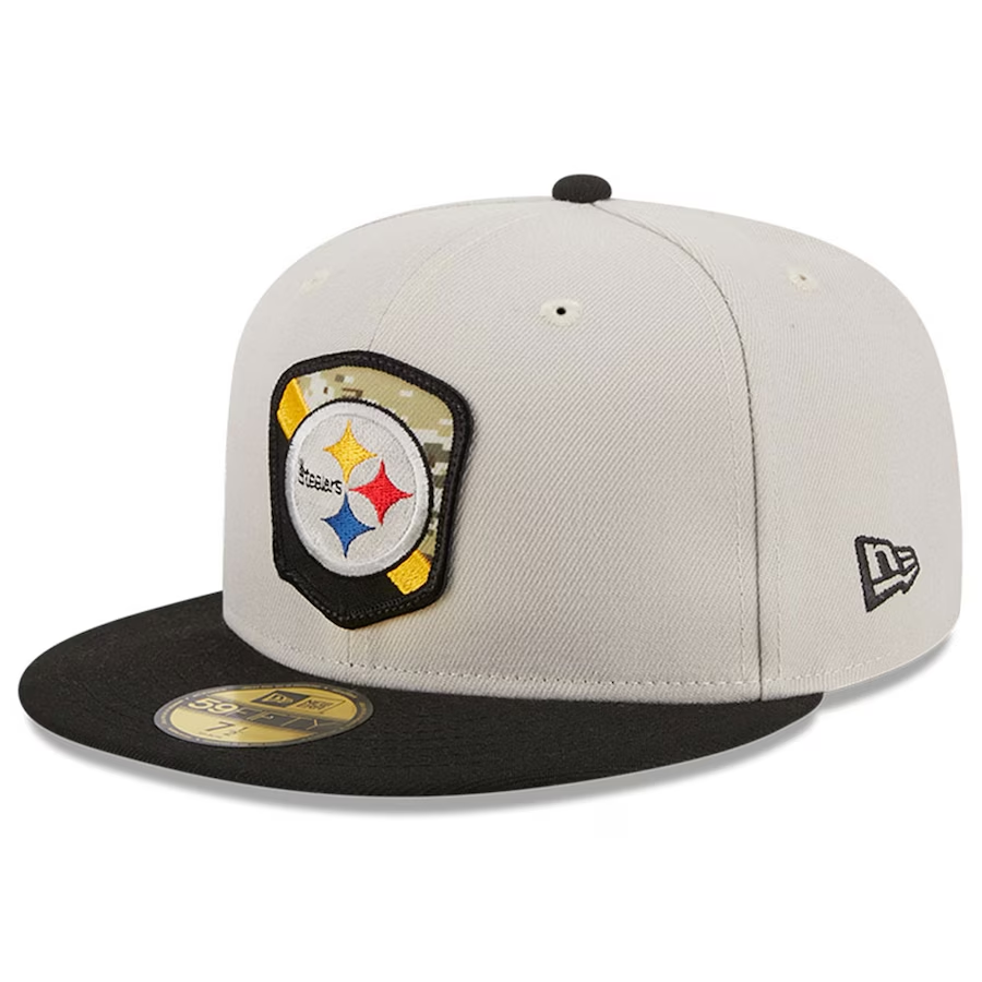 PITTSBURGH STEELERS 2023 SALUTE TO SERVICE 59FIFTY FITTED HAT