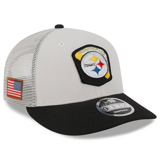 PITTSBURGH STEELERS 2023 SALUTE TO SERVICE LOW PROFILE 9FIFTY SNAPBACK