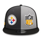 PITTSBURGH STEELERS 2023 SIDELINE 9FIFTY SNAPBACK - SOMBRA