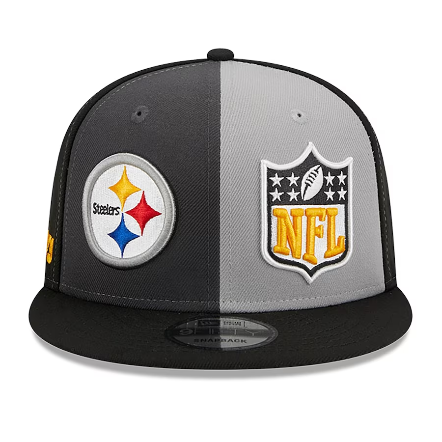 PITTSBURGH STEELERS 2023 SIDELINE 9FIFTY SNAPBACK - SHADOW