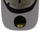 PITTSBURGH STEELERS 2025 NFL DRAFT A-FRAME 59FIFTY FITTED HAT - CHROME WHITE/BLACK