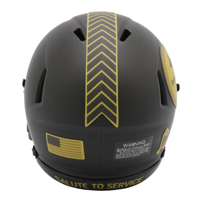 PITTSBURGH STEELERS 2025 NFL SALUTE TO SERVICE RIDDELL SPEED MINI HELMET