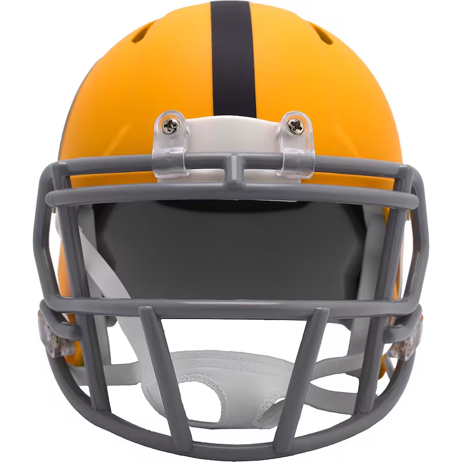 PITTSBURGH STEELERS 2025 ON FIELD ALTERNATE RIDDELL MINI SPEED HELMET