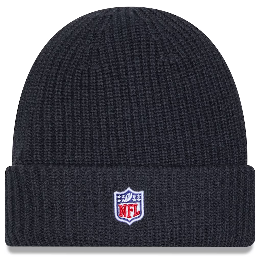 PITTSBURGH STEELERS 2025 SIDELINE COLD WEATHER CUFFED KNIT - CHARCOAL