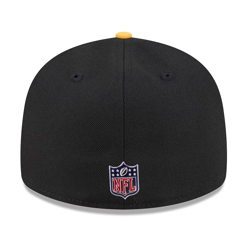PITTSBURGH STEELERS 2026 NFL DRAFT 59FIFTY FITTED HAT - BLACK/GOLD