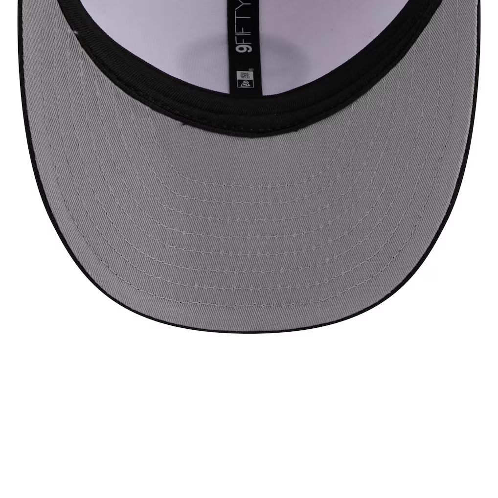 PITTSBURGH STEELERS 2026 NFL DRAFT 9FIFTY SNAPBACK HAT - WHITE/BLACK