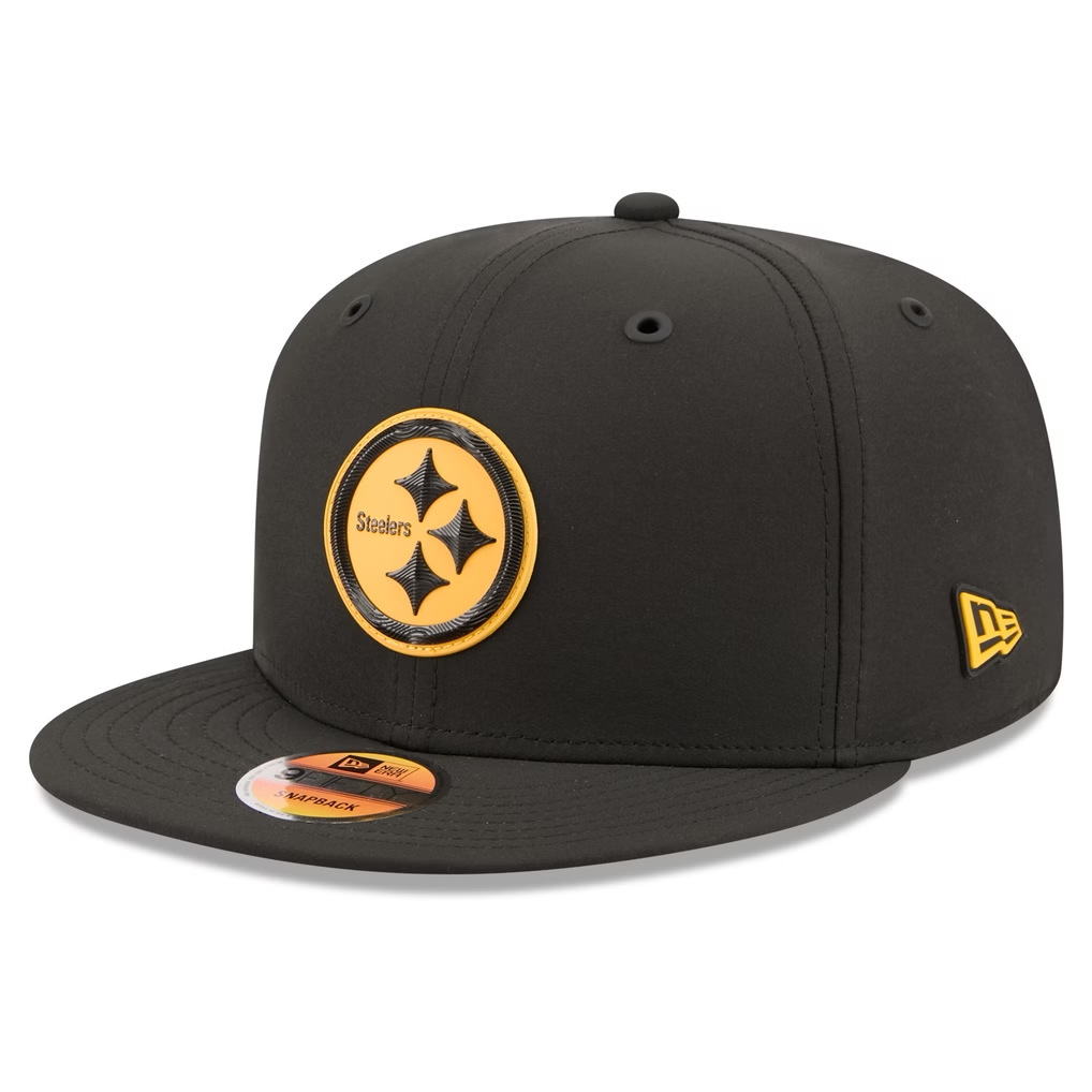 PITTSBURGH STEELERS 2026 NFL SIDELINE 9FIFTY SNAPBACK HAT - BLACK