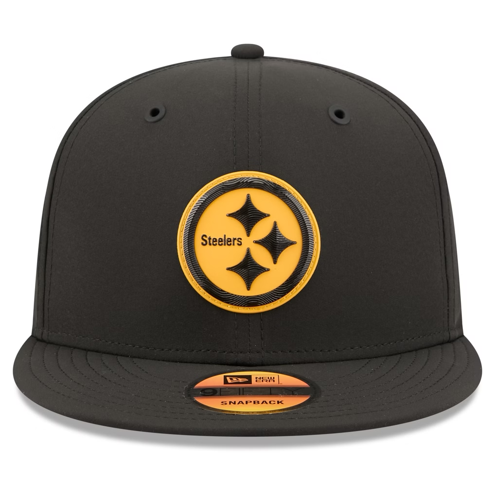 PITTSBURGH STEELERS 2026 NFL SIDELINE 9FIFTY SNAPBACK HAT - BLACK