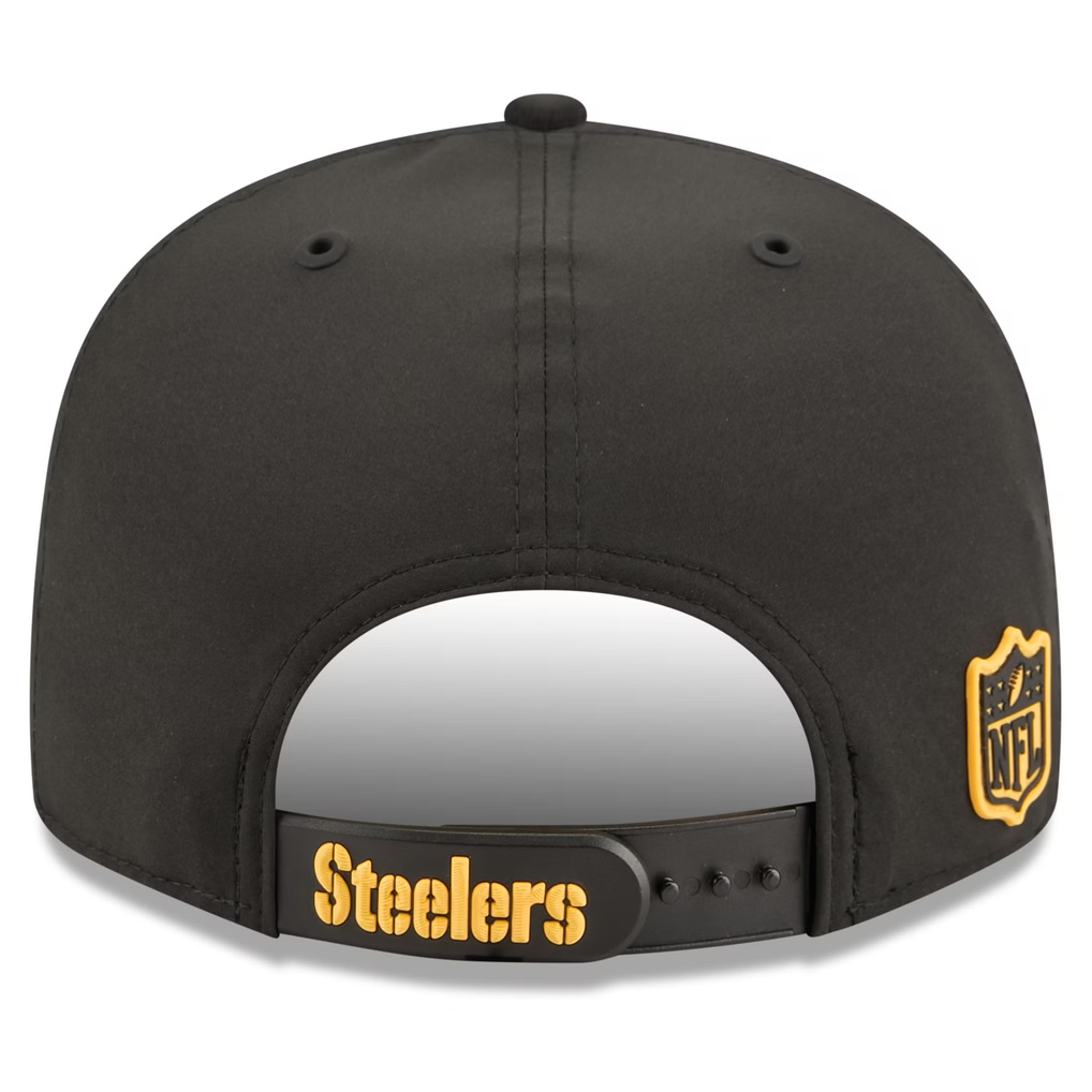 PITTSBURGH STEELERS 2026 NFL SIDELINE 9FIFTY SNAPBACK HAT - BLACK