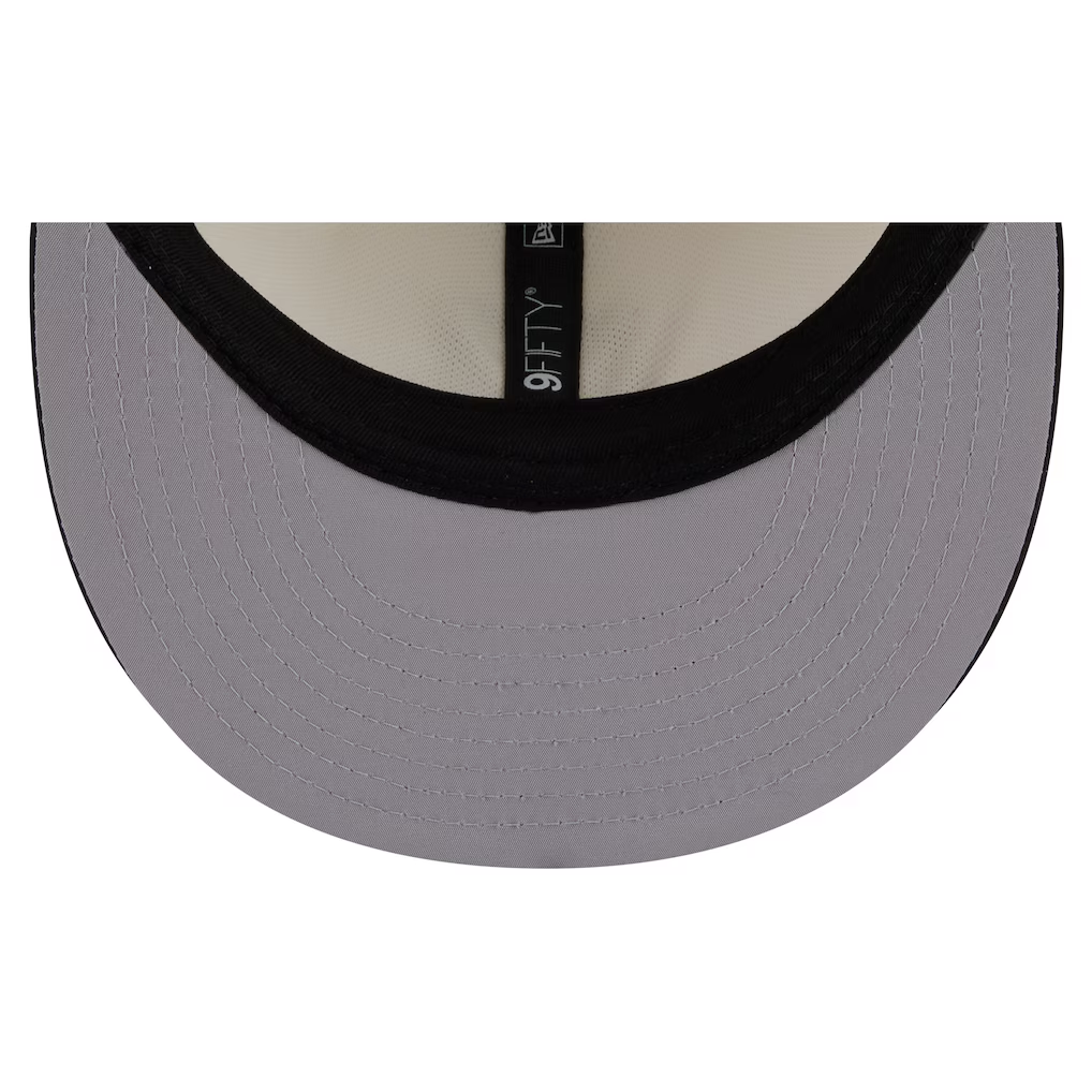 PITTSBURGH STEELERS 2026 NFL TRAINING CAMP 9FIFTY SNAPBACK HAT - CHROME WHITE/BLACK