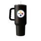 PITTSBURGH STEELERS 40OZ. FLIPSIDE TRAVEL TUMBLER WITH HANDLE