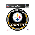 PITTSBURGH STEELERS 8" TEAM MAGNET CIRCLE
